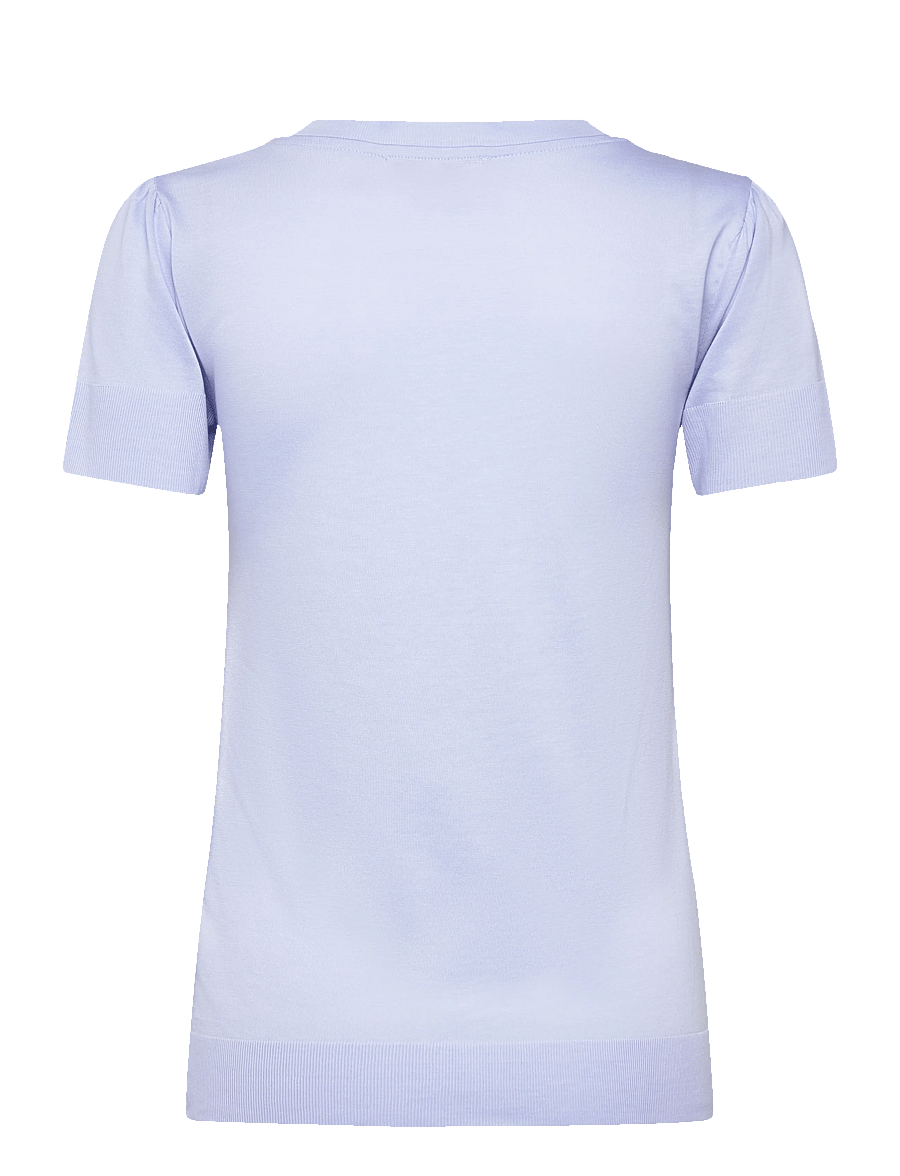MOS MOSH - MMSink V-SS Tee - t-shirts - brunnera blue - 2