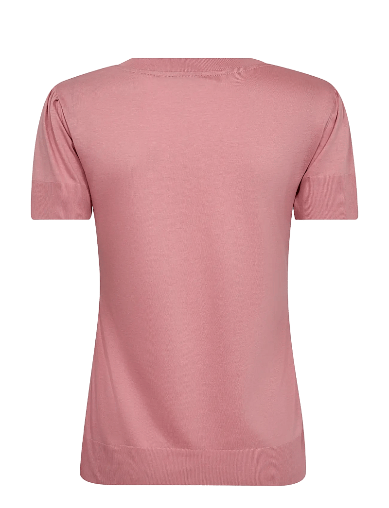 MOS MOSH - MMSink V-SS Tee - t-shirts - dusty rose - 2