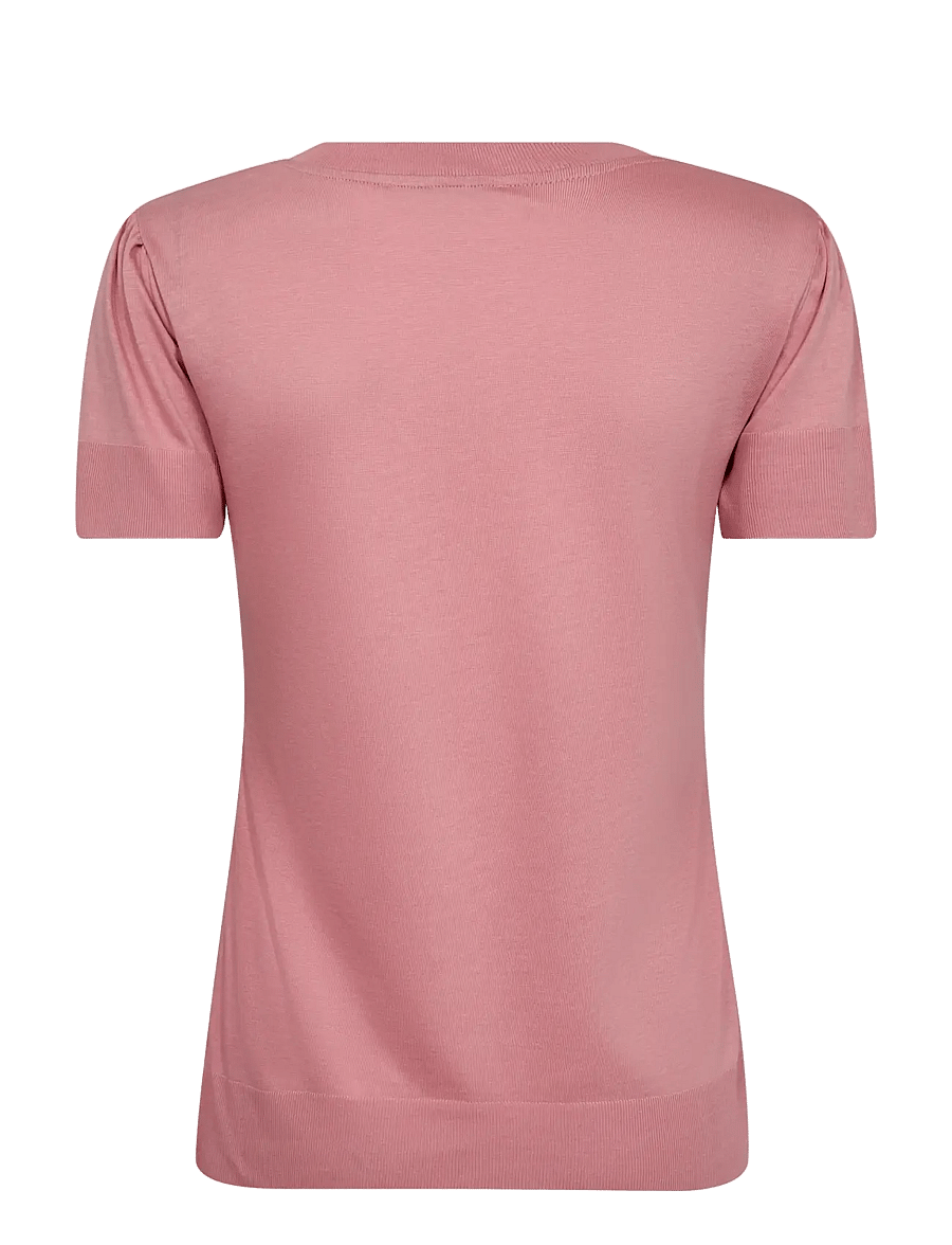 MOS MOSH - MMSink V-SS Tee - t-shirts - dusty rose - 2