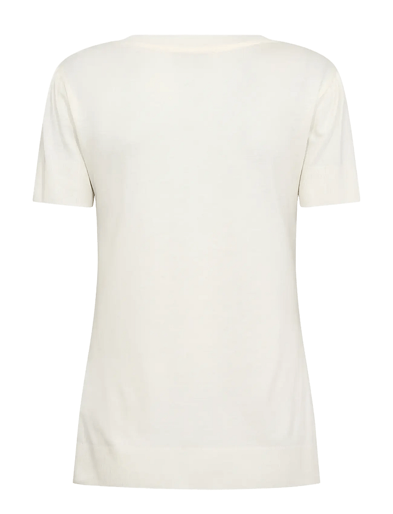 MOS MOSH - MMSink V-SS Tee - t-shirts - ecru - 2