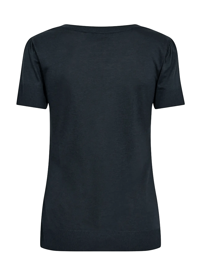 MOS MOSH - MMSink V-SS Tee - t-shirts - salute navy - 1