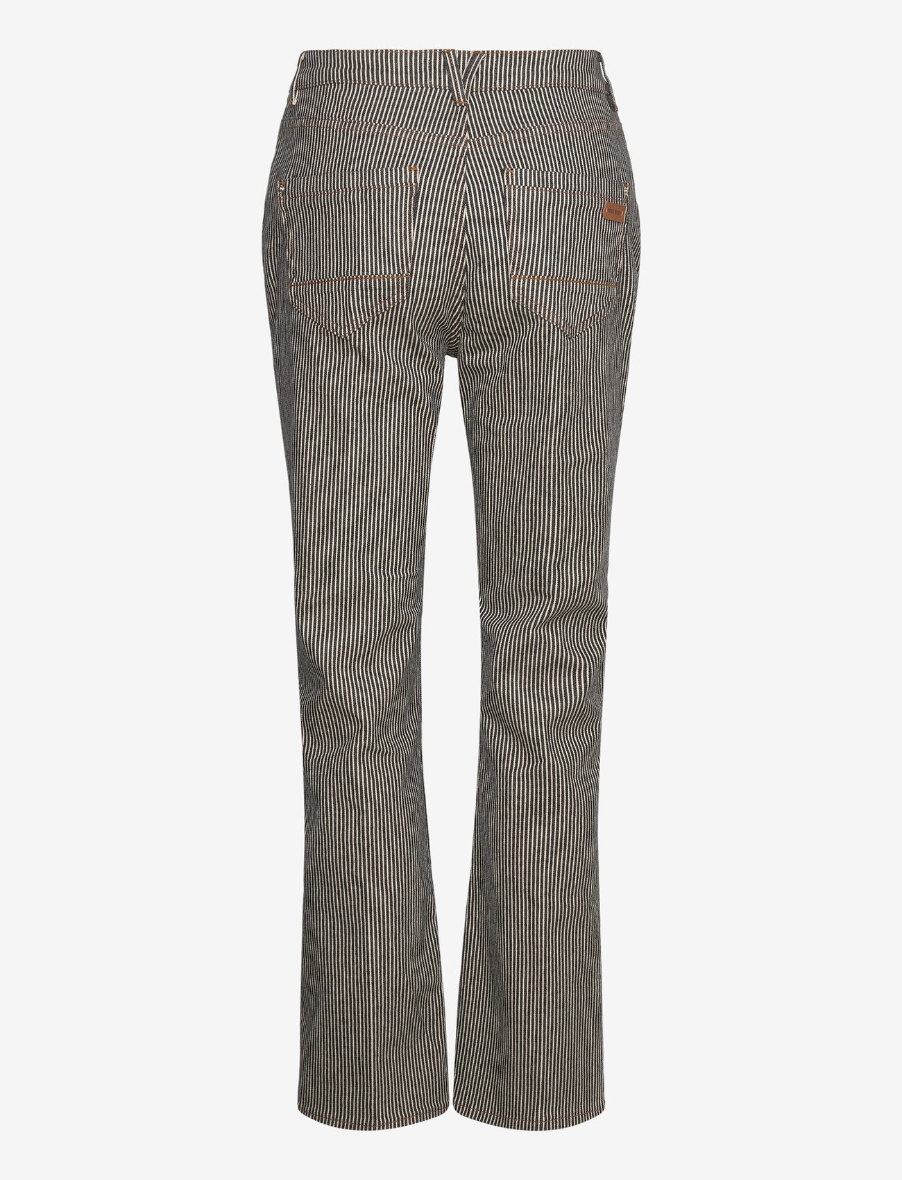 MOS MOSH - MMEverest Stripe Pant - alt eriti laia säärega teksad - salute navy - 1