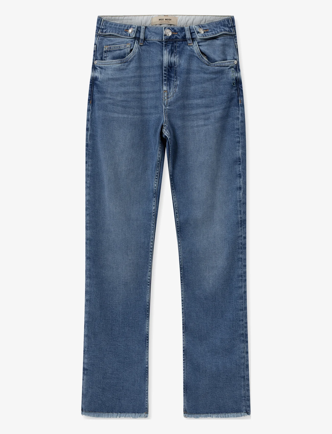 MOS MOSH - MMAshley Mateos Twist Jeans - jeans droites - blue - 0