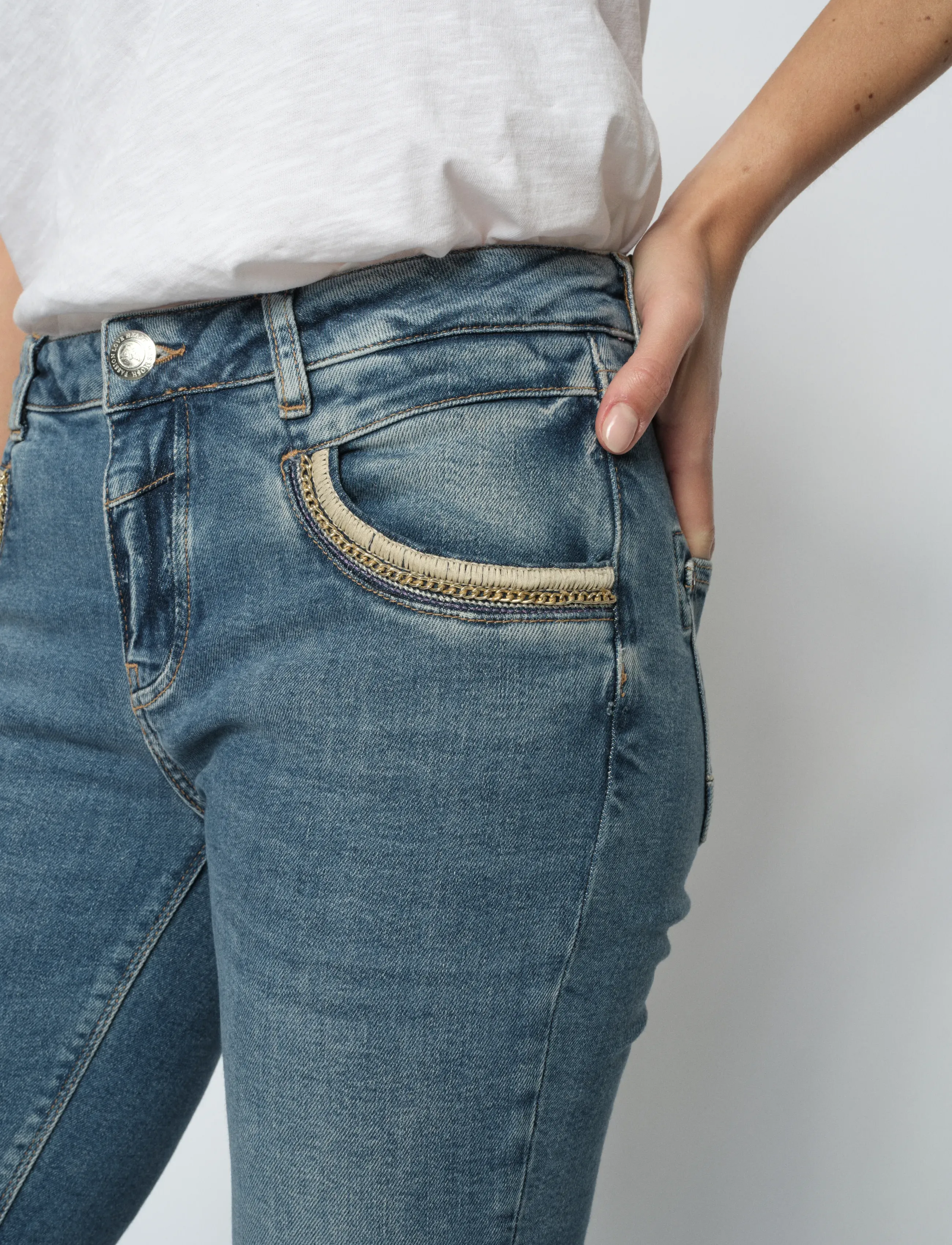 MOS MOSH - MMNaomi Mateos Jeans - jeans skinny - blue - 3