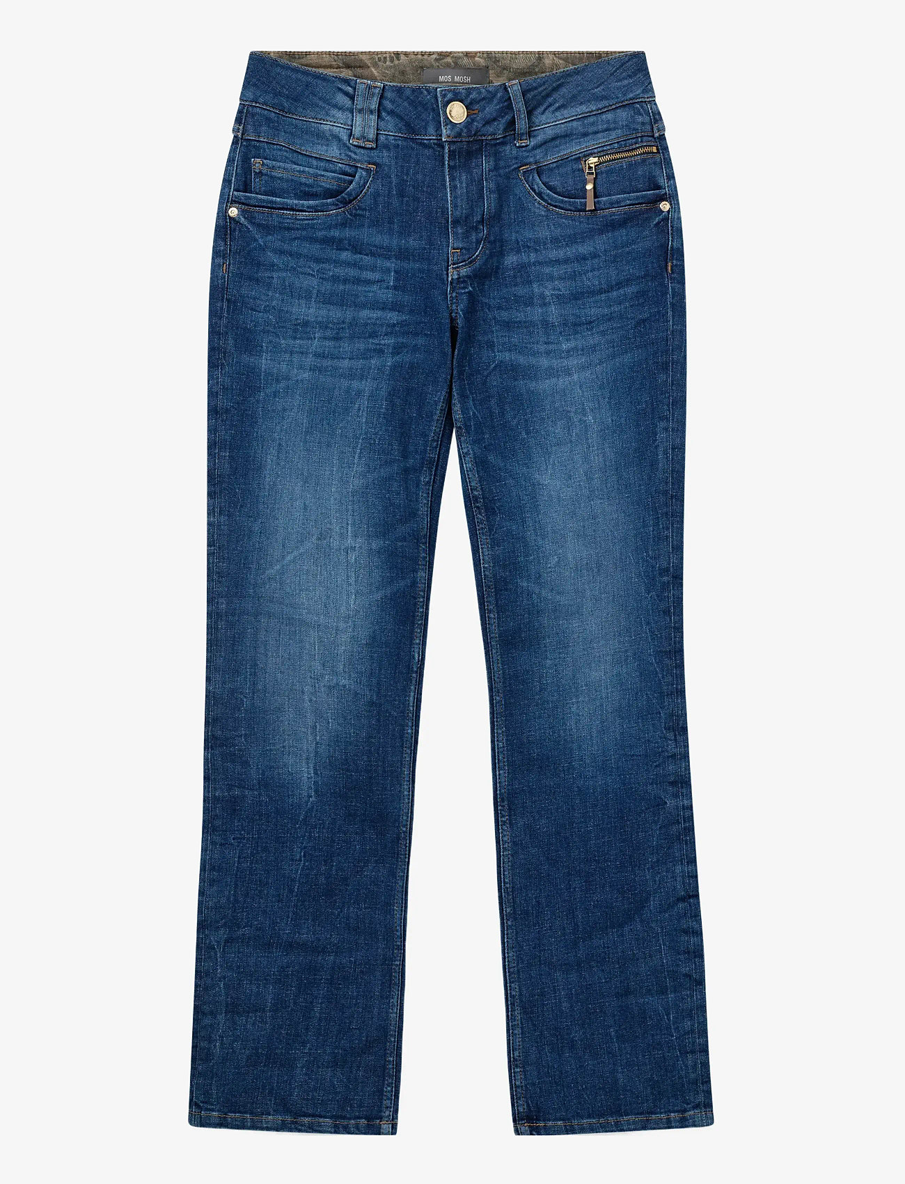 MOS MOSH - MMCarla Naomi Group Jeans - schlaghosen - dark blue - 0
