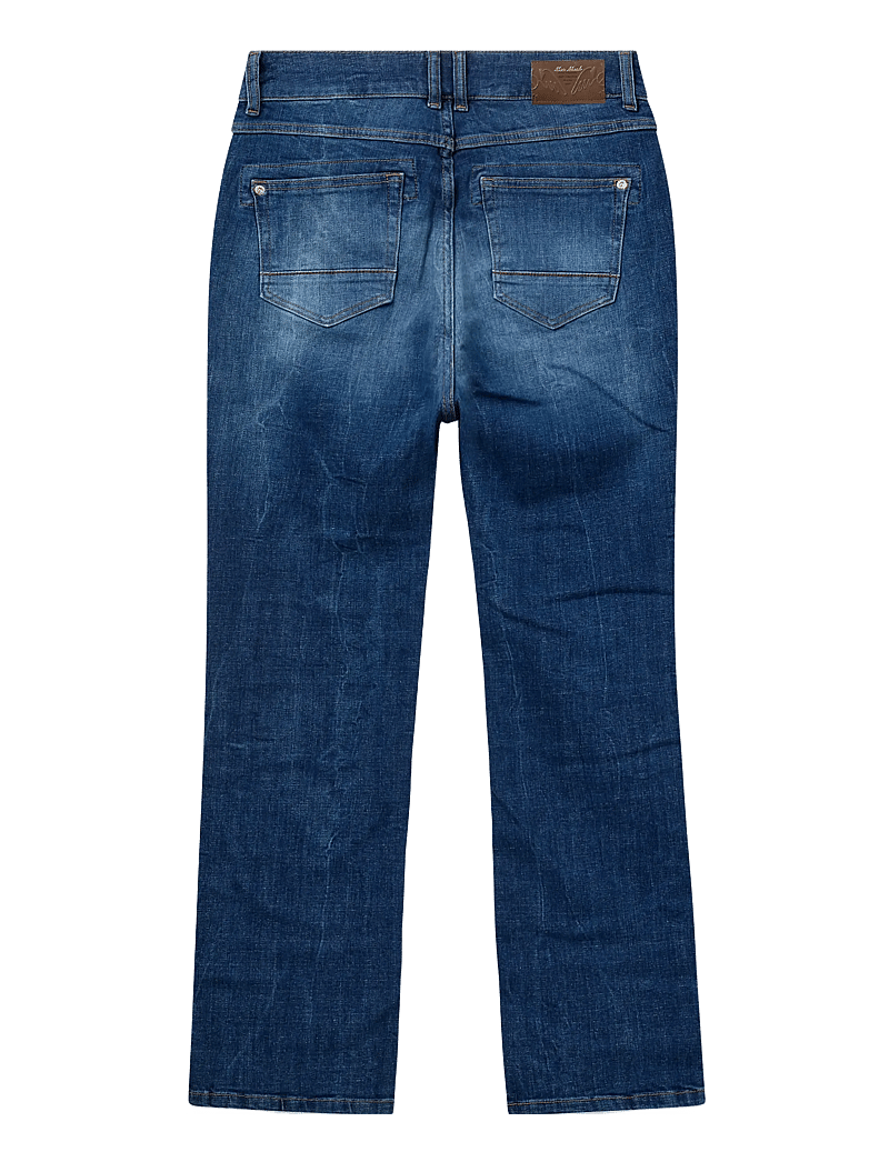 MOS MOSH - MMCarla Naomi Group Jeans - schlaghosen - dark blue - 1