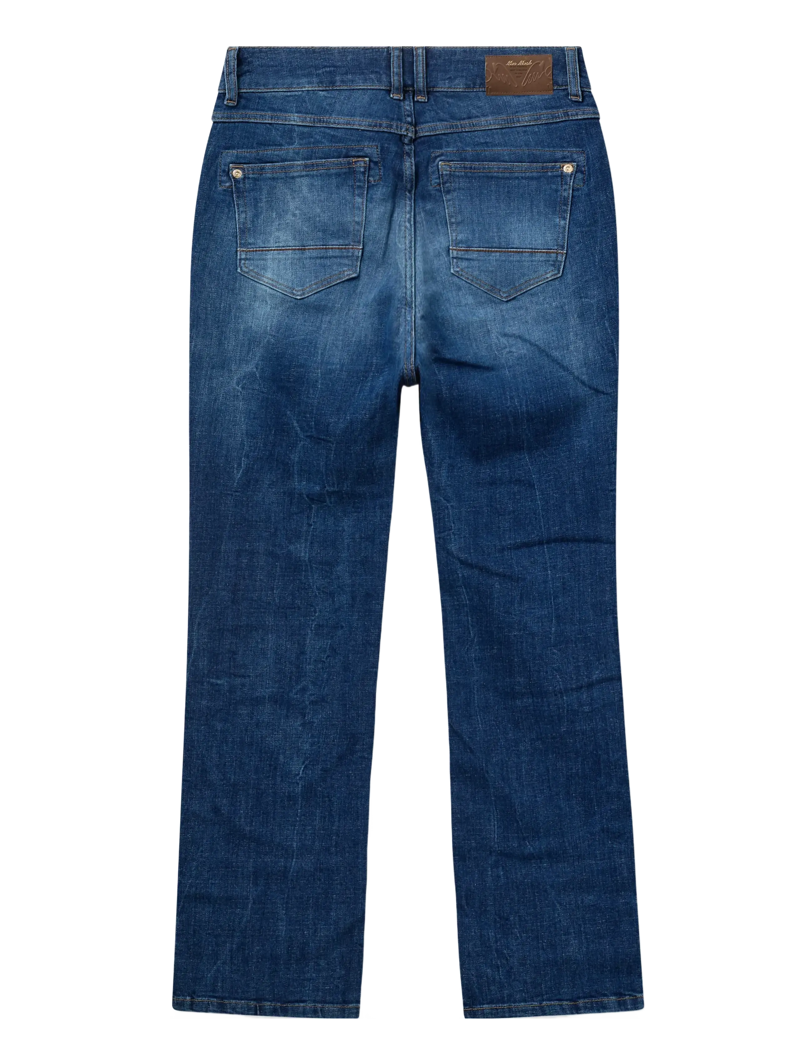 MOS MOSH - MMCarla Naomi Group Jeans - alt eriti laia säärega teksad - dark blue - 1