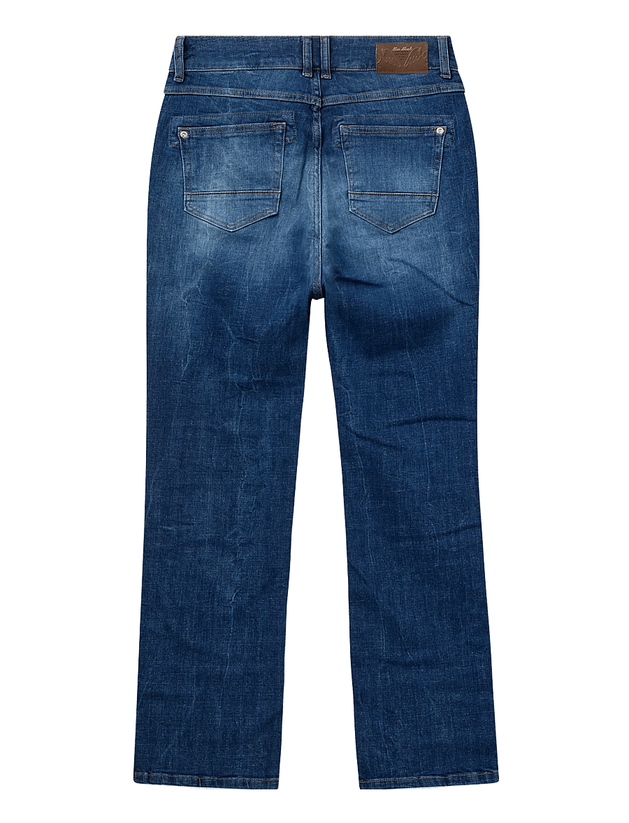 MOS MOSH - MMCarla Naomi Group Jeans - alt eriti laia säärega teksad - dark blue - 1