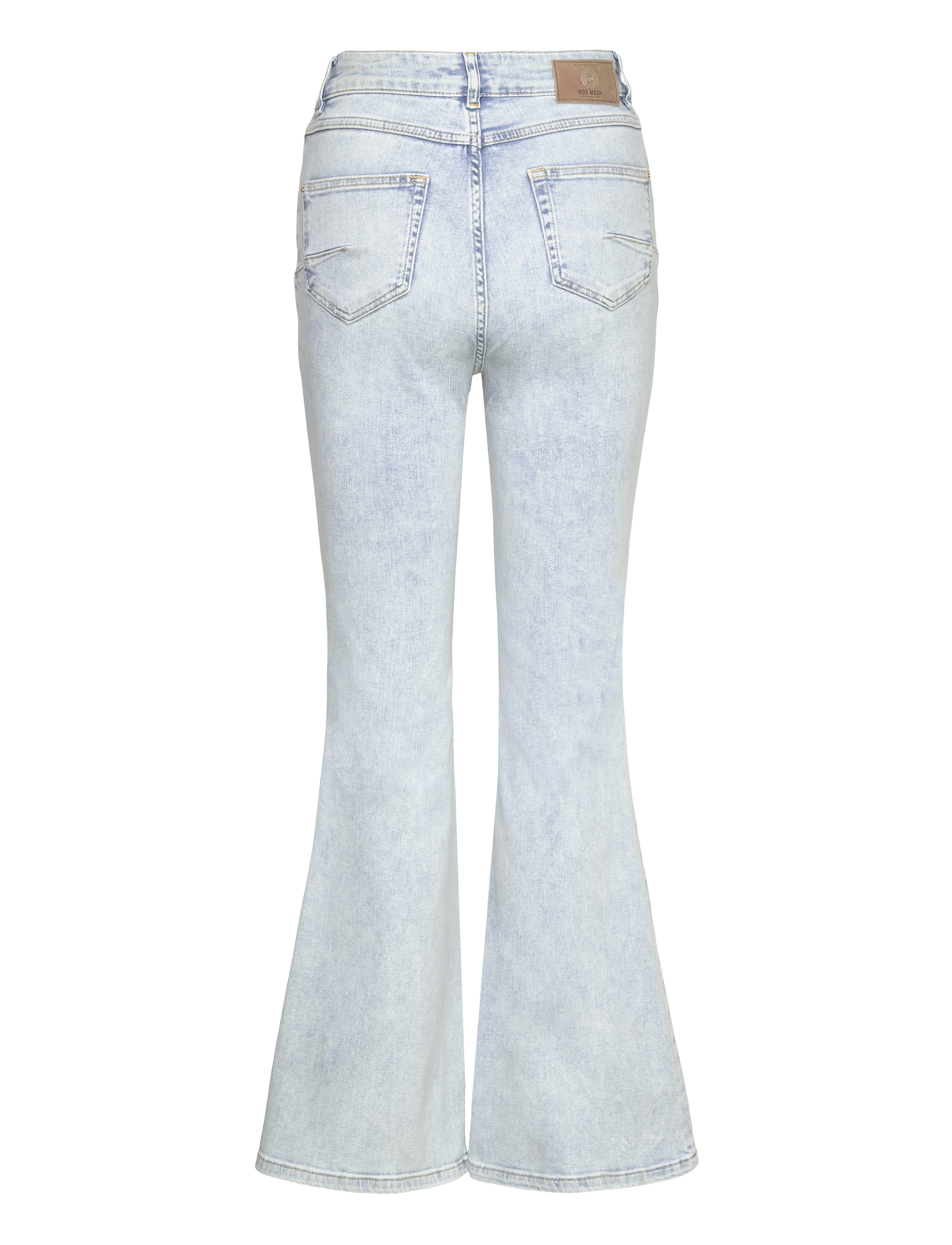 MOS MOSH - MMAnita Spring Jeans - flared jeans - light blue - 1
