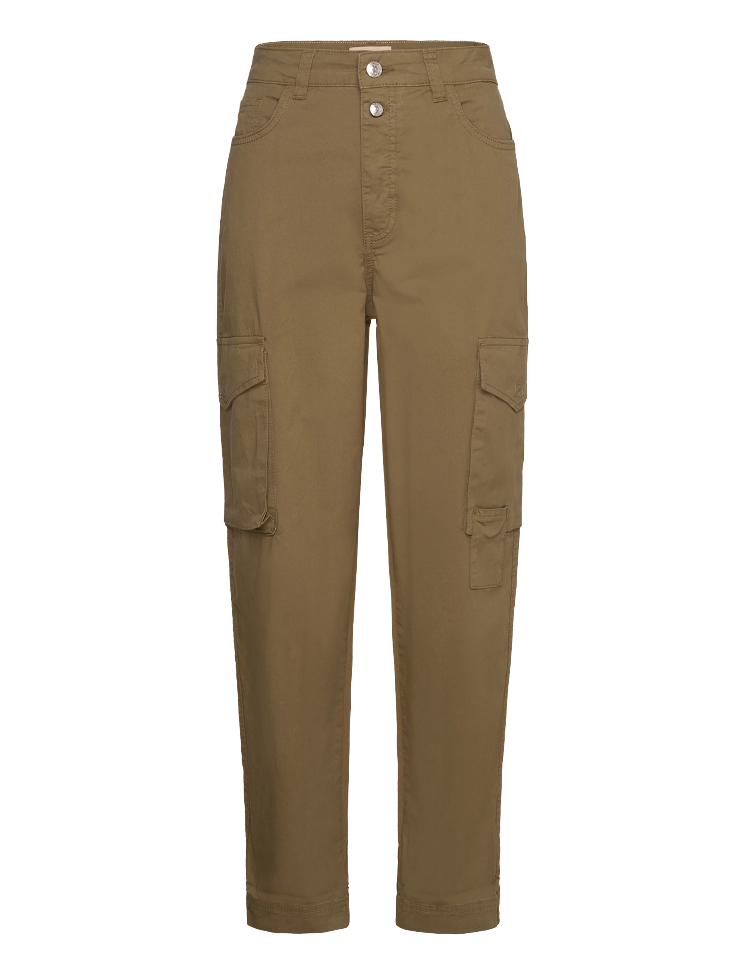MOS MOSH MMAdeline Rosita Cargo Pant - Bukser - BURNT OLIVE / khaki/green