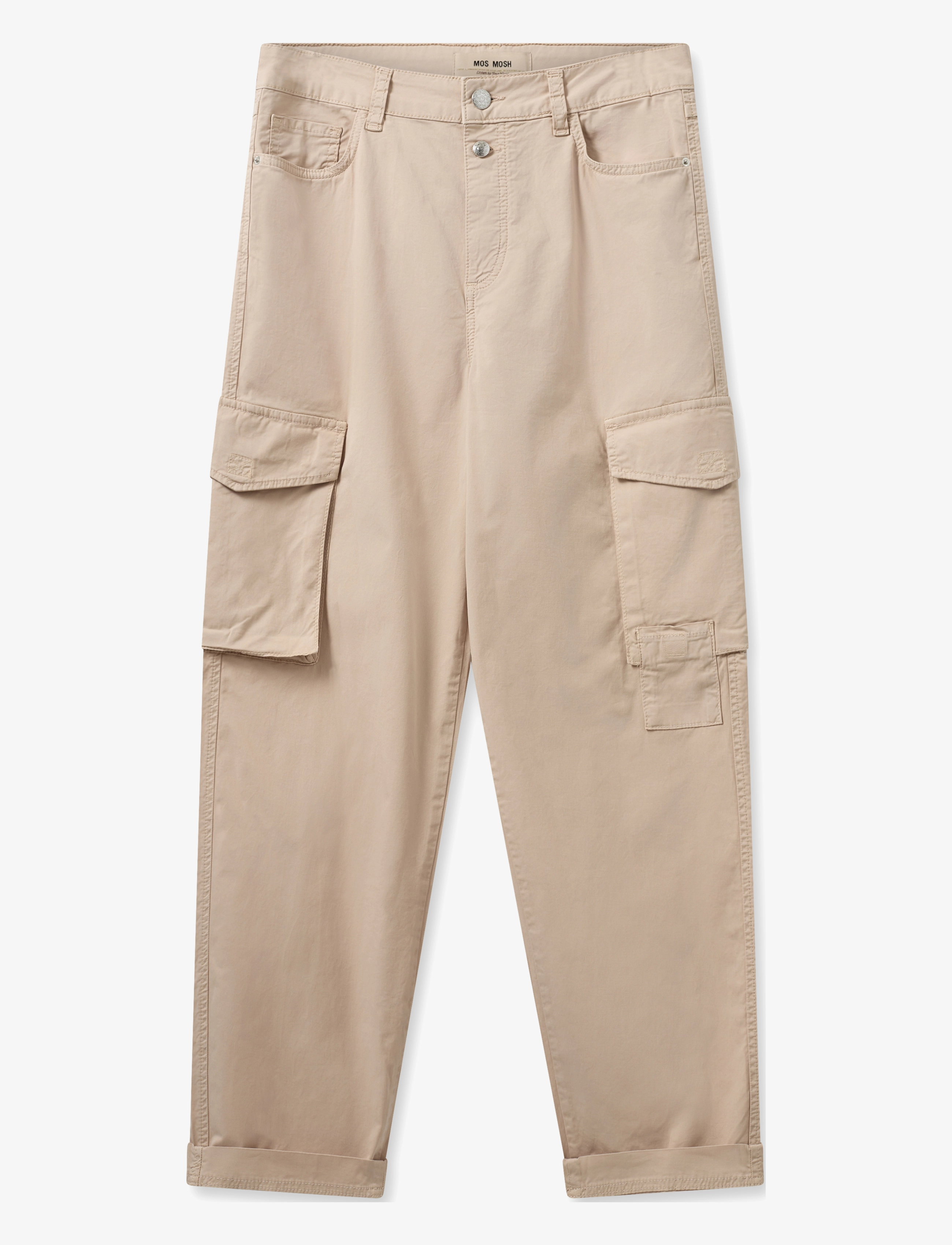 MOS MOSH Mmadeline Rosita Cargo Pant, 26, Trousers, Beige - Pants, Frauen