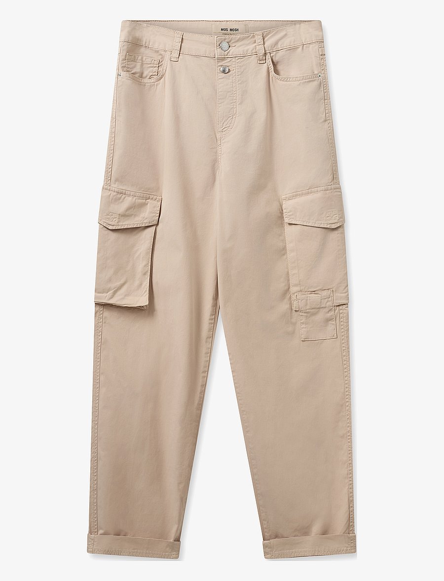 MOS MOSH - MMAdeline Rosita Cargo Pant - cargo-hosen - cement - 0