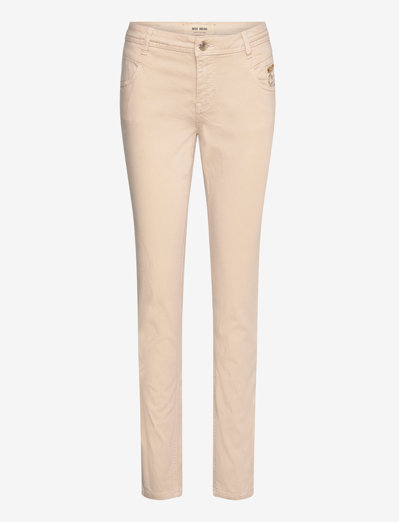 MOS MOSH - MMNelly Rosemany Pant - straight jeans - cement - 0