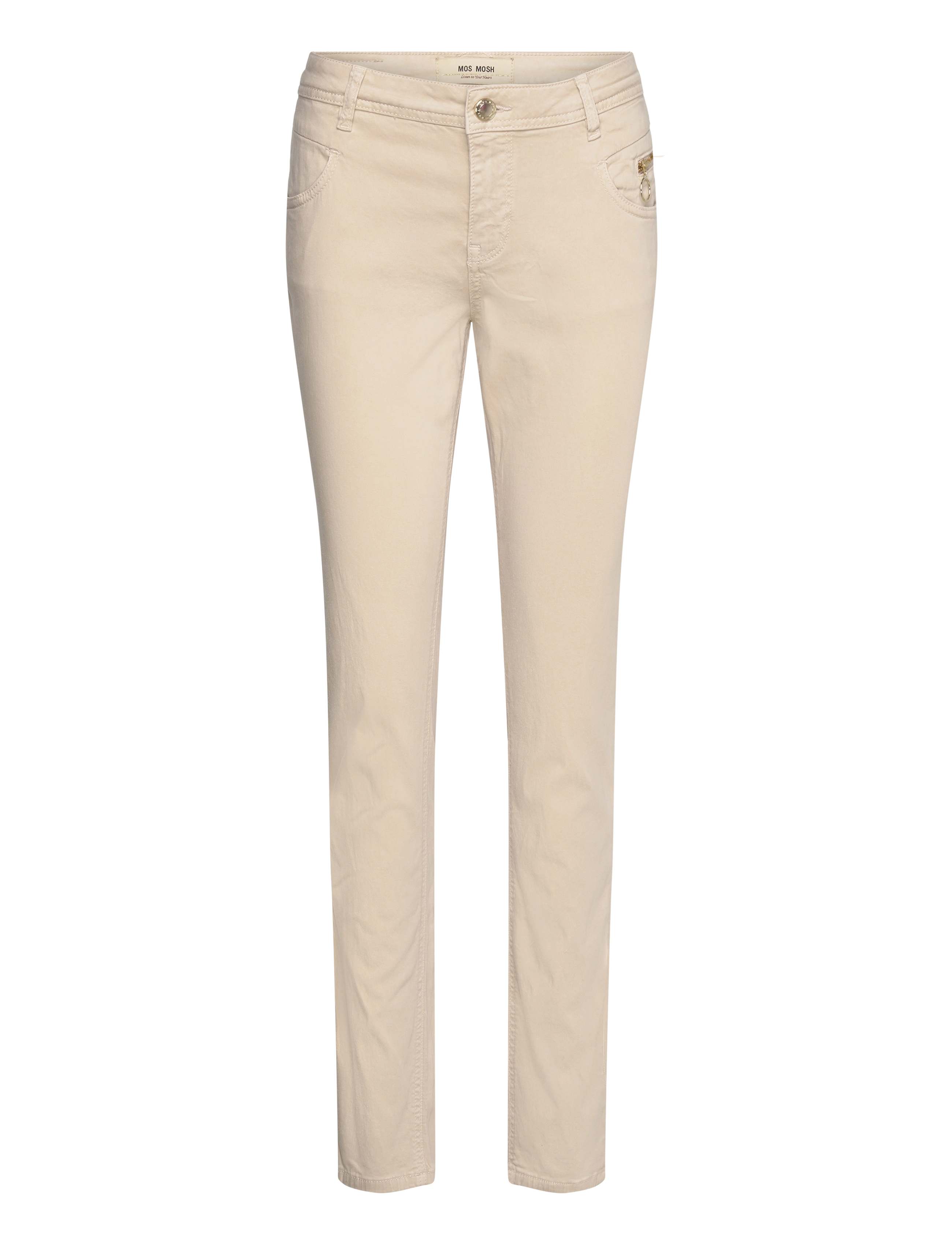 MOS MOSH MMNelly Rosemany Pant - Teksad - CEMENT / beige