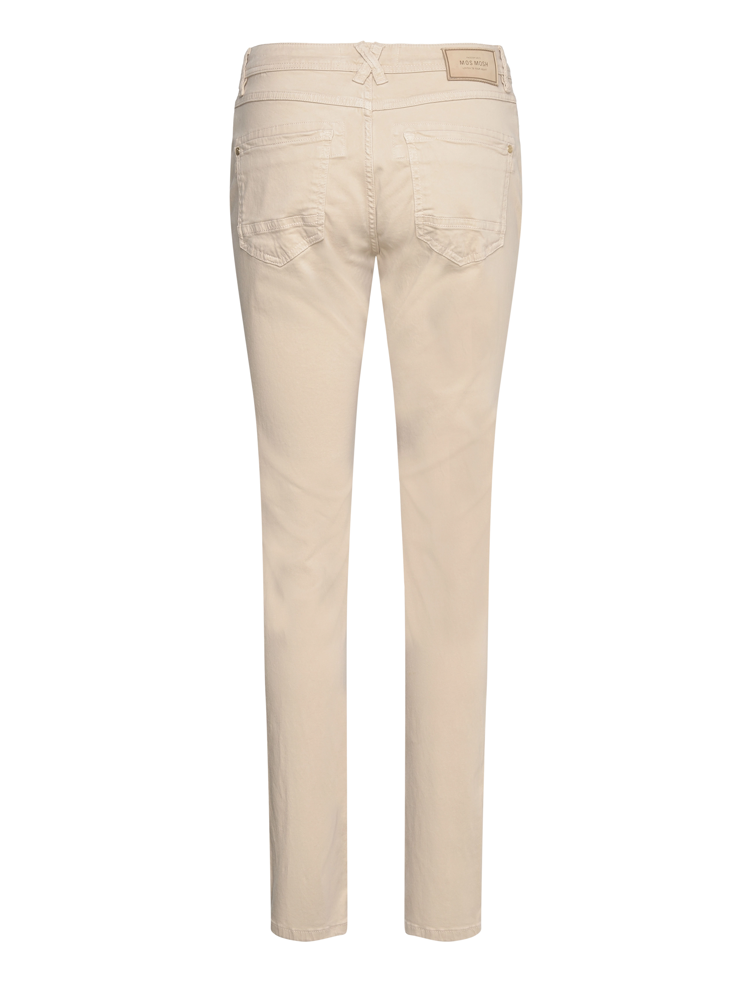MOS MOSH - MMNelly Rosemany Pant - straight jeans - cement - 1