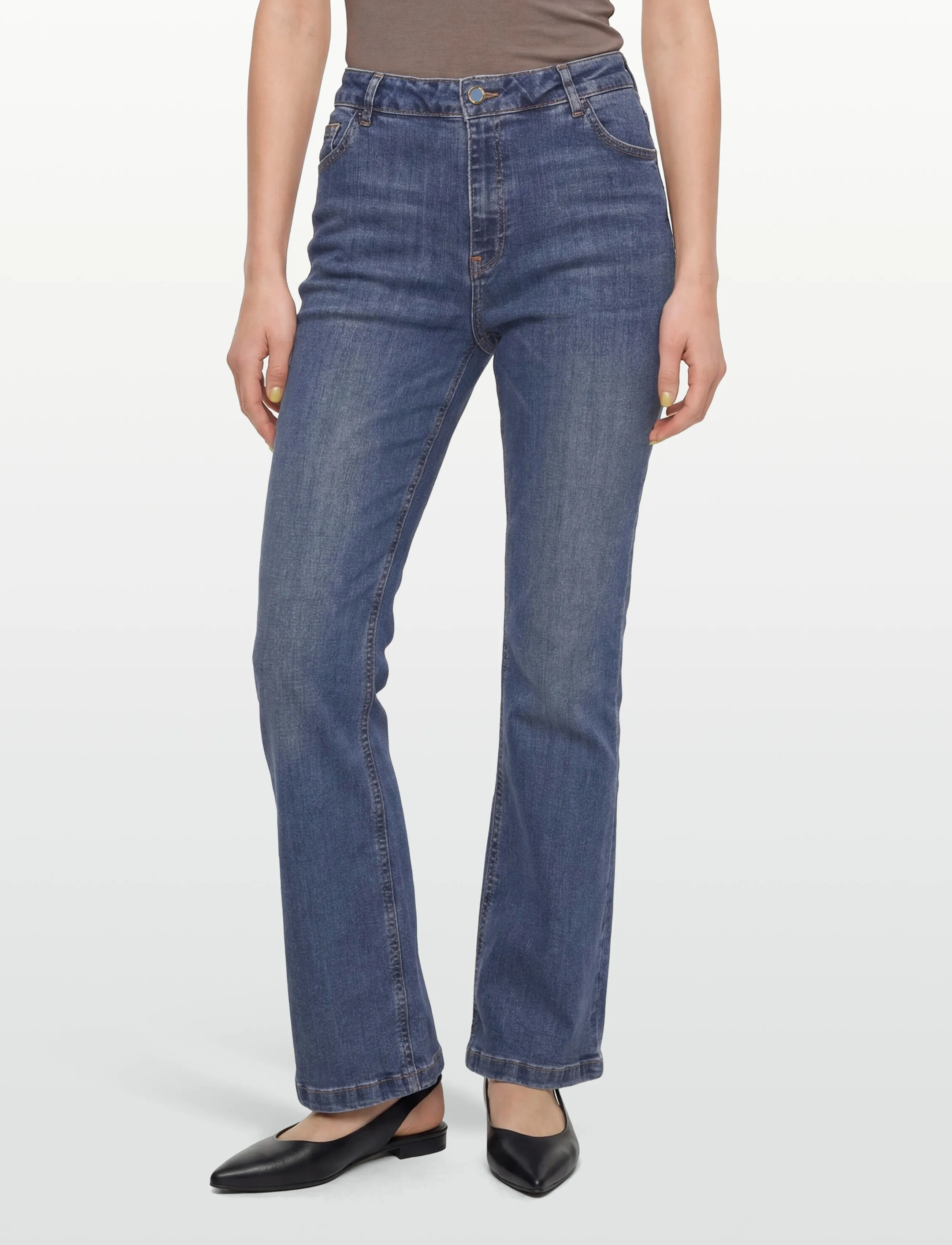 MOS MOSH - MMAshley Imera Jeans - flared jeans - blue - 3