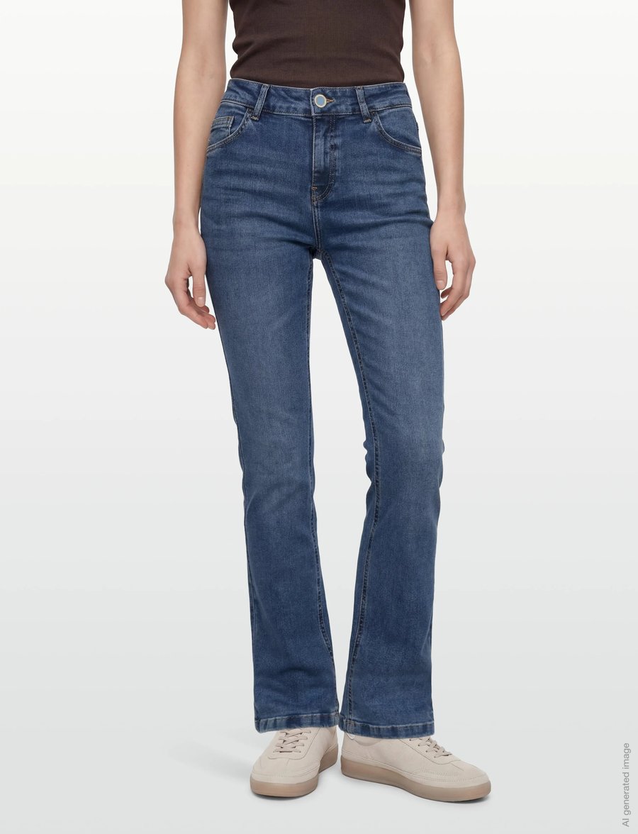 MOS MOSH - MMAshley Imera Jeans - schlaghosen - blue - 3