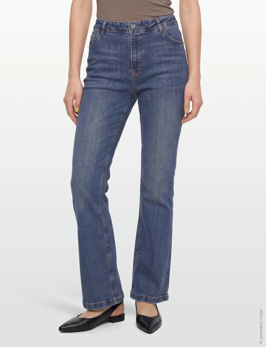 MOS MOSH - MMAshley Imera Jeans - schlaghosen - blue - 3