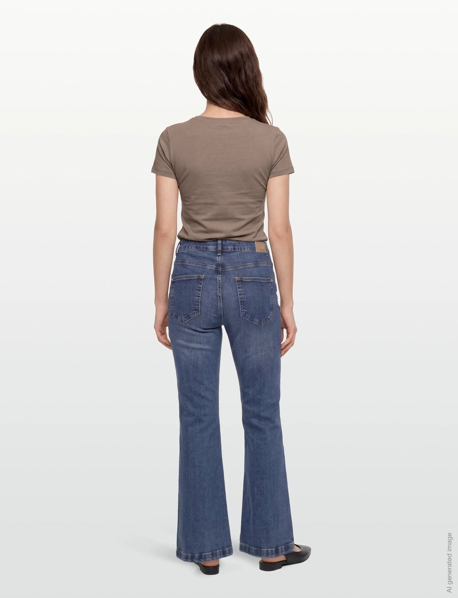 MOS MOSH - MMAshley Imera Jeans - schlaghosen - blue - 4