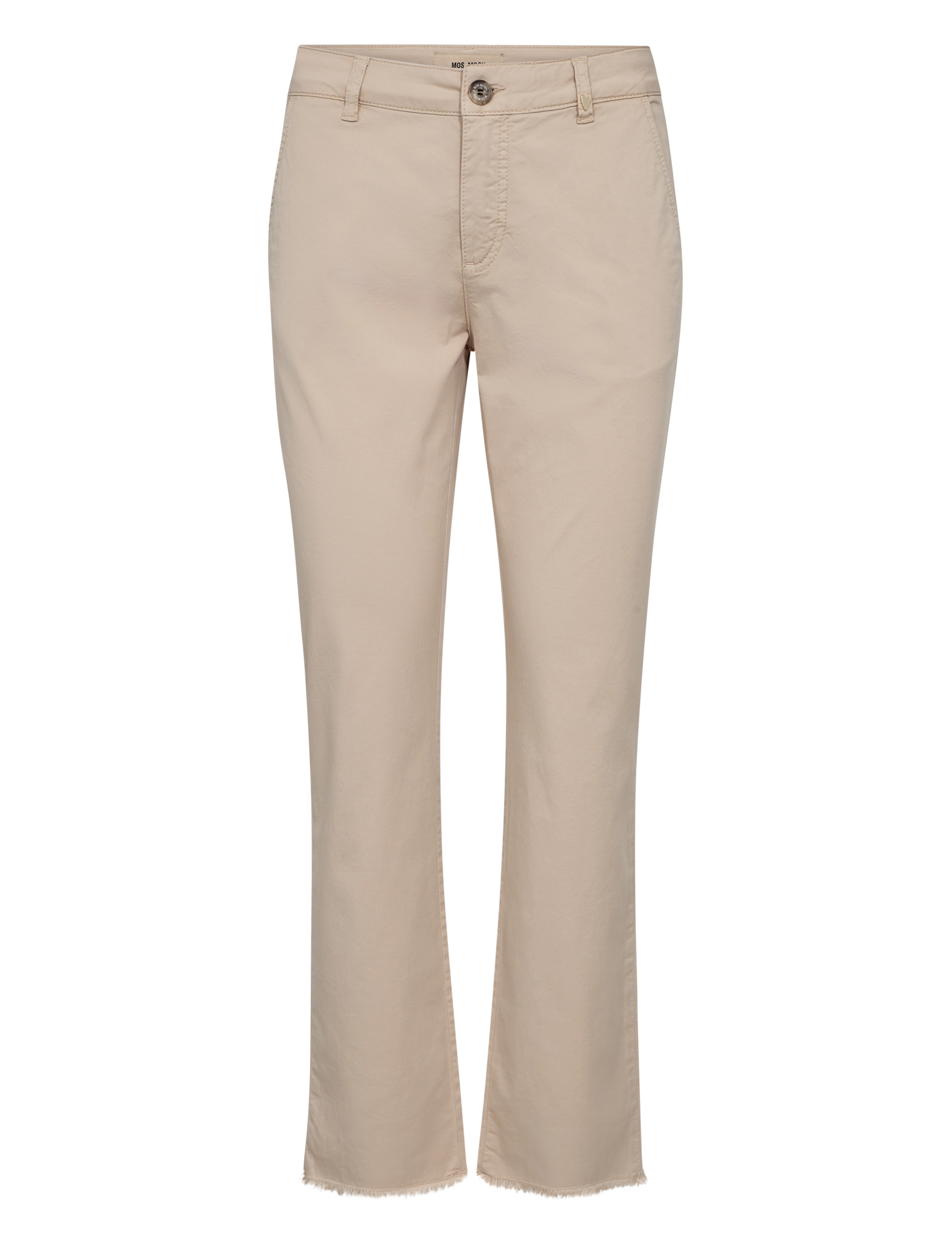 MOS MOSH Mmclarissa Chino Pant, Kvinder, Chino Bukser, Cream, Str: 25 Regular
