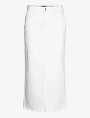 MOS MOSH - MMMella White Denim Skirt - midi skjørt - white - 0