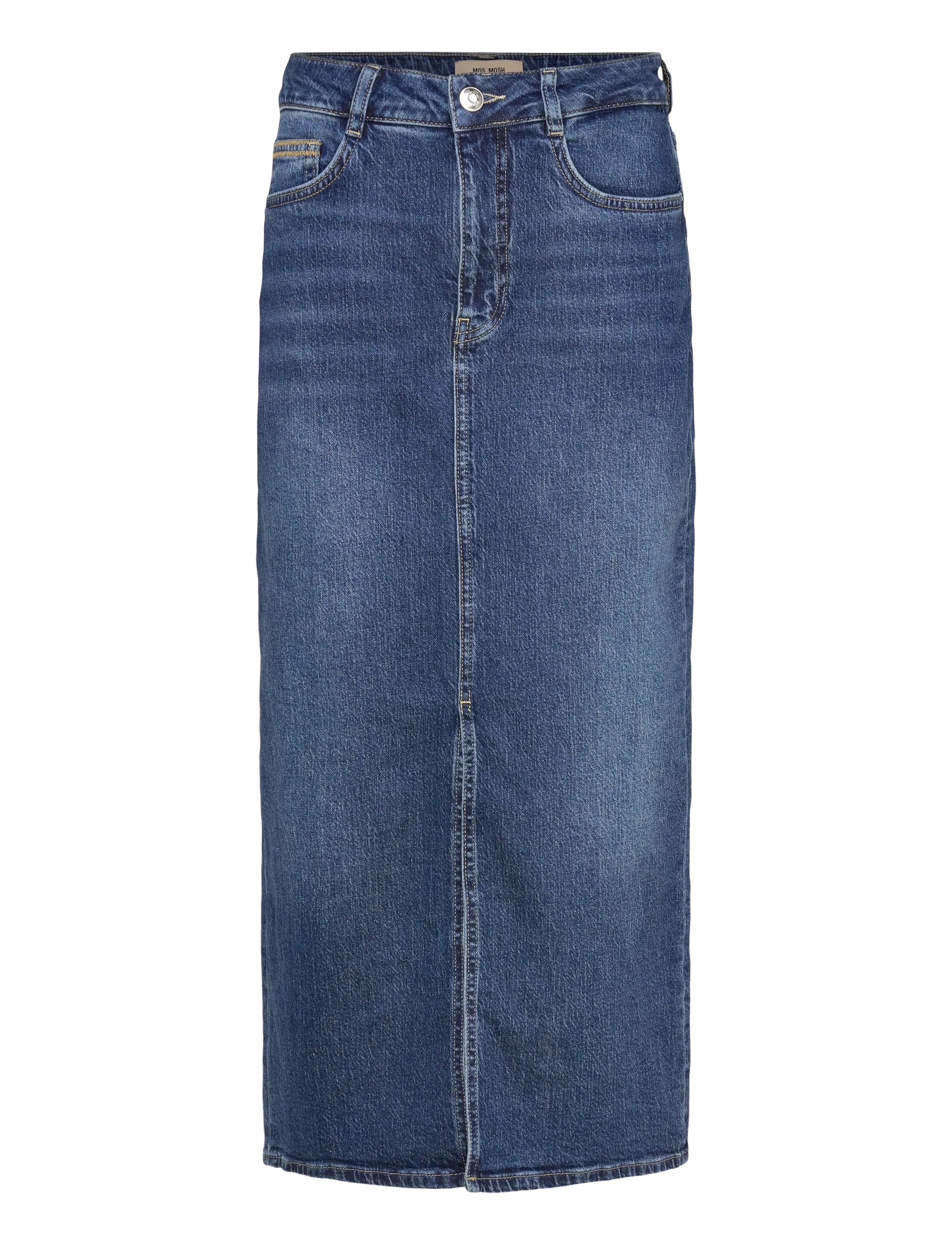MOS MOSH MMMella Denim Skirt - Röcke - DARK BLUE / blue