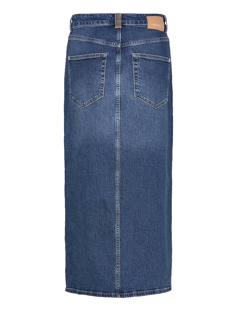 MOS MOSH - MMMella Denim Skirt - teksaseelikud - dark blue - 2