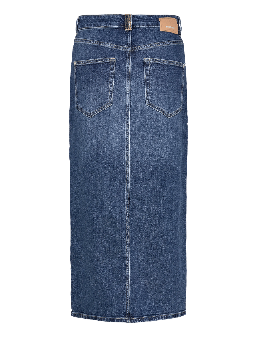 MOS MOSH - MMMella Denim Skirt - jeansröcke - dark blue - 2