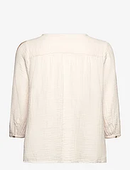 MOS MOSH - MMLora Barca Crepe Blouse - long sleeved blouses - ecru - 1