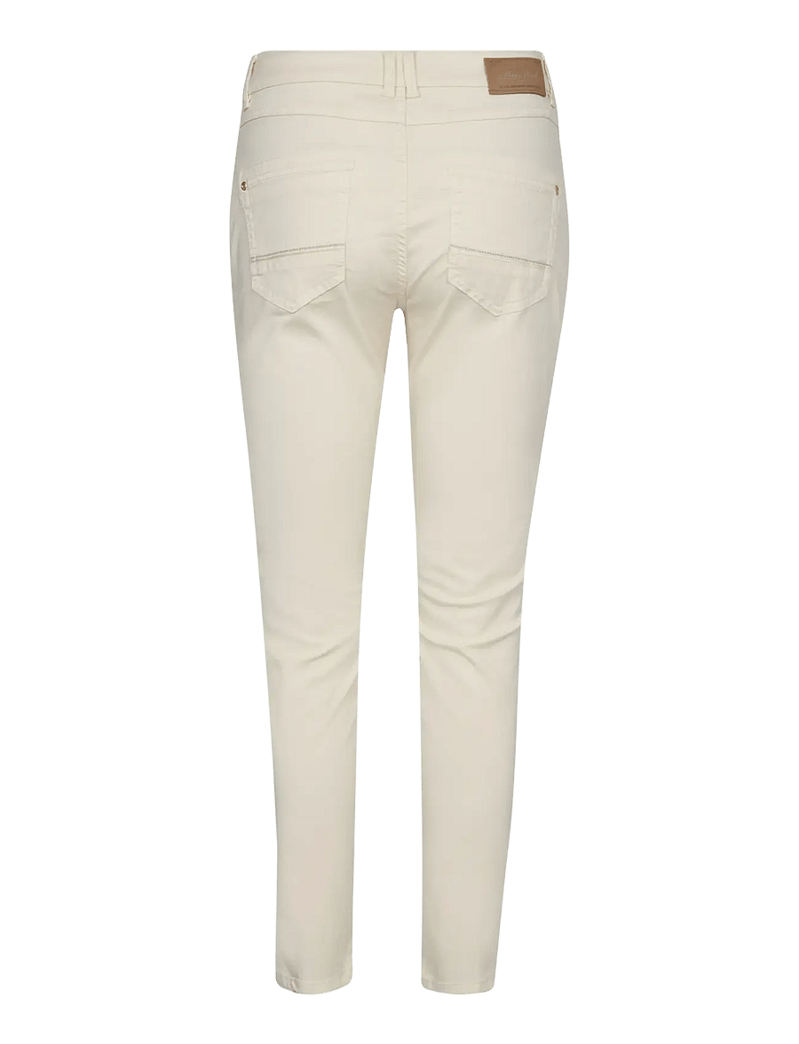 MOS MOSH - MMNaomi Treasure Pant - skinny jeans - ecru - 1