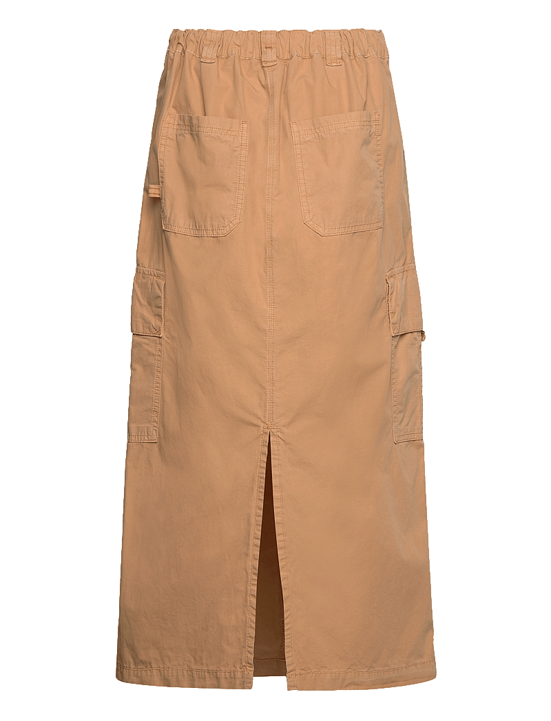 MOS MOSH - MMBreden Cargo Skirt - midi nederdele - tan - 1