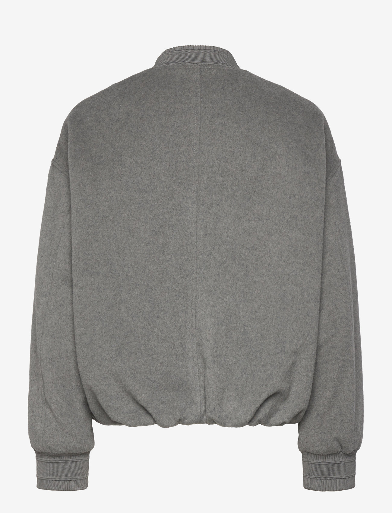 MOS MOSH - MMDumont Wool Jacket - leichte jacken - grey melange - 1