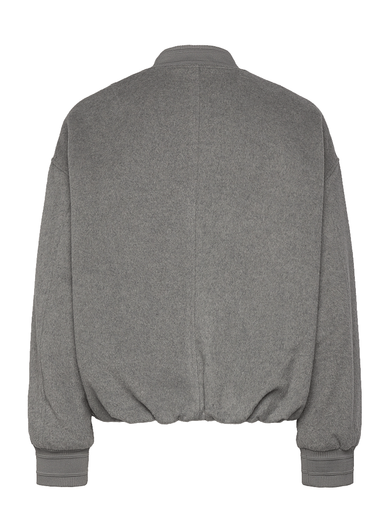 MOS MOSH - MMDumont Wool Jacket - leichte jacken - grey melange - 1