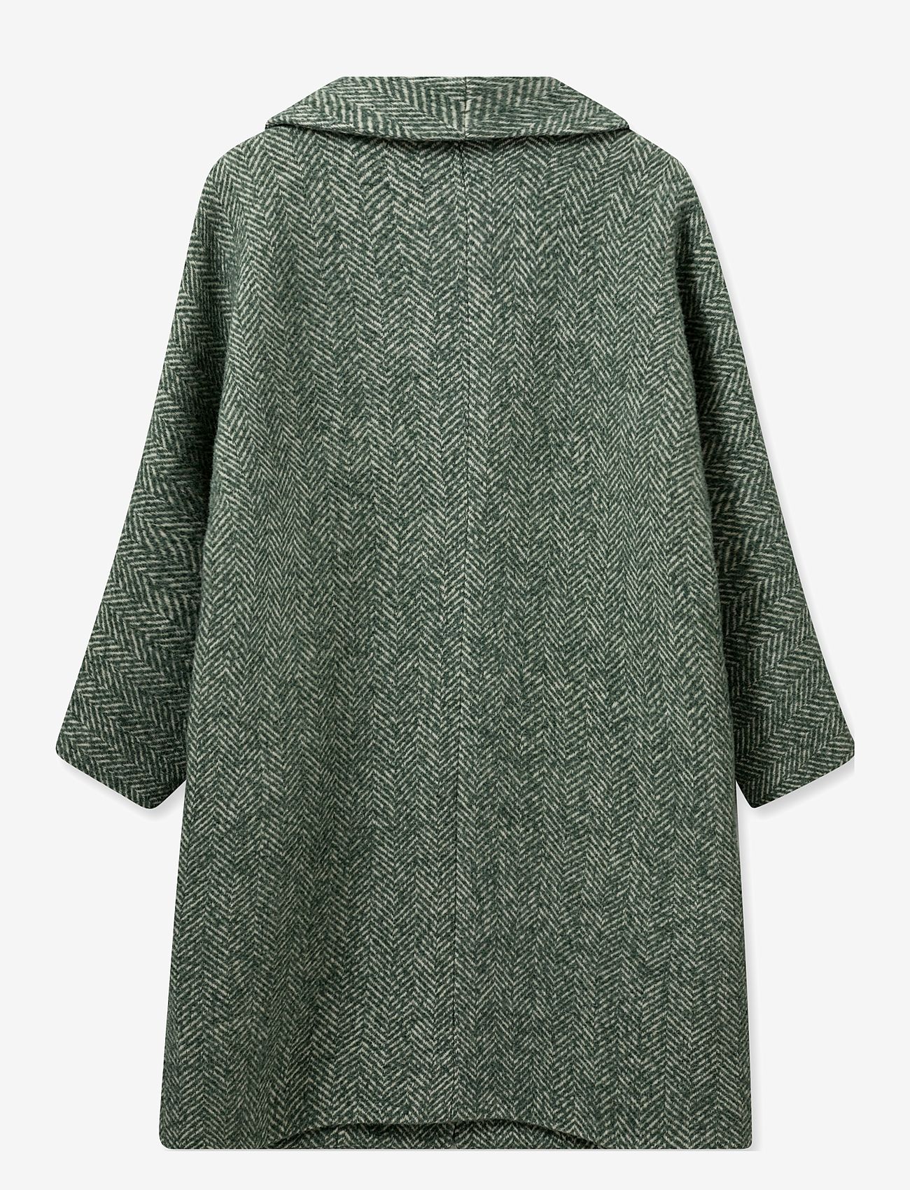 MOS MOSH - MMAdelaide Herringbone Coat - mantlid - sagebrush green - 1