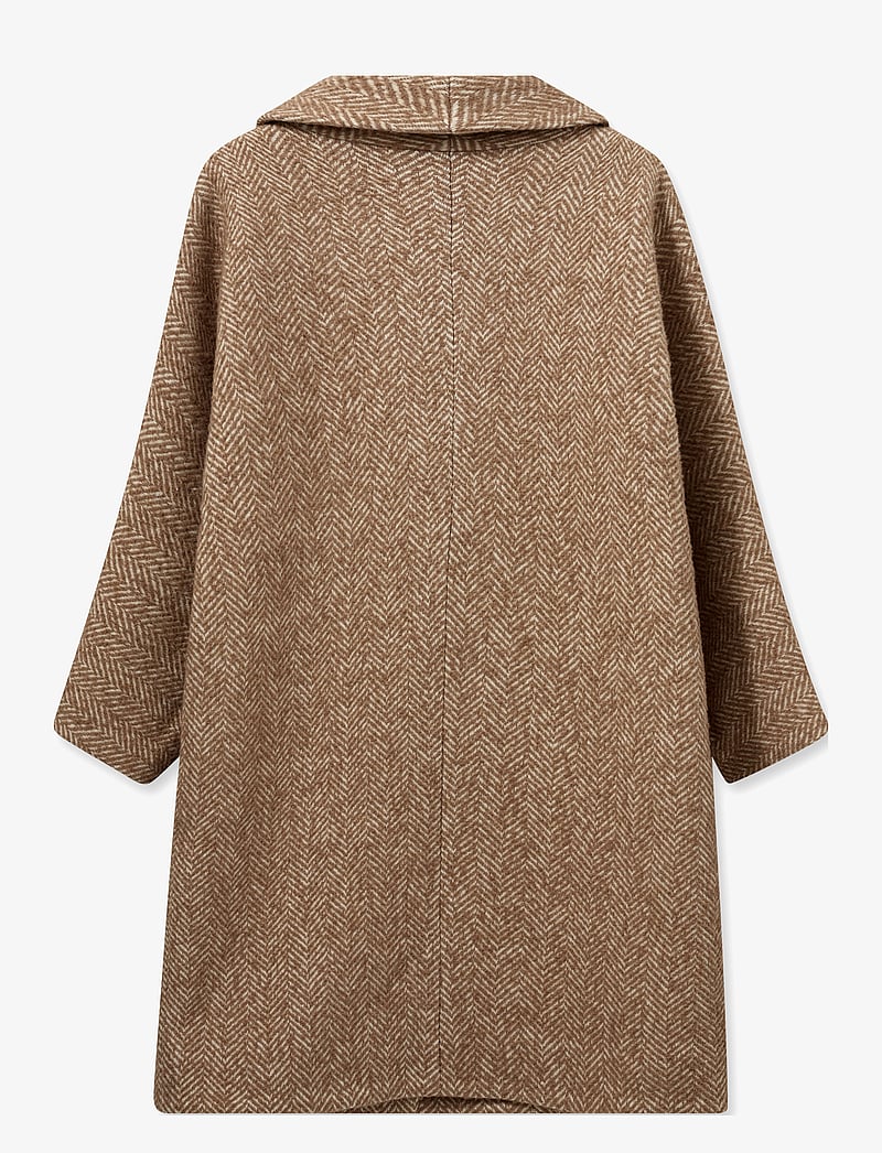 MOS MOSH - MMAdelaide Herringbone Coat - mantlid - tannin - 1