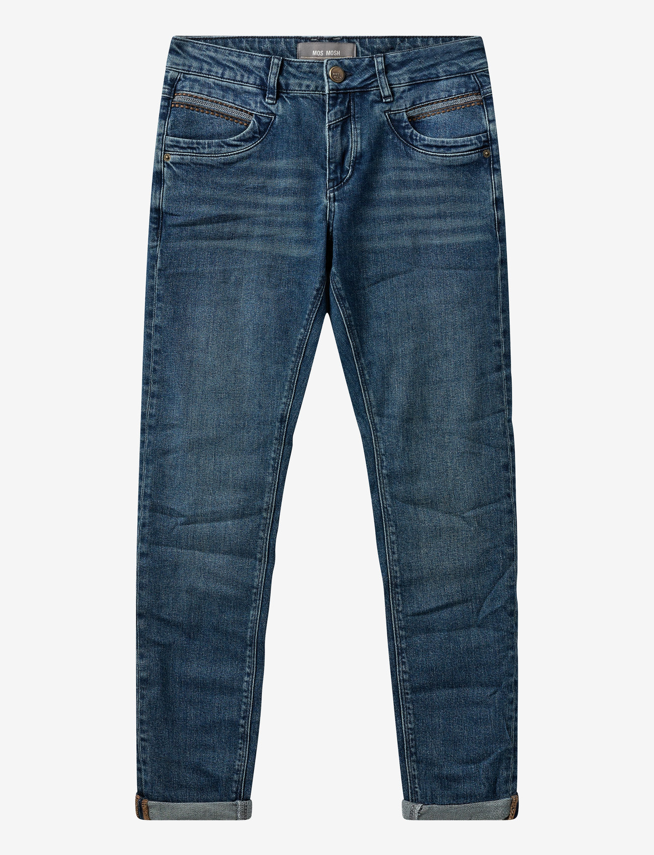 MOS MOSH - MMNaomi Delta Jeans - straight jeans - blue - 0