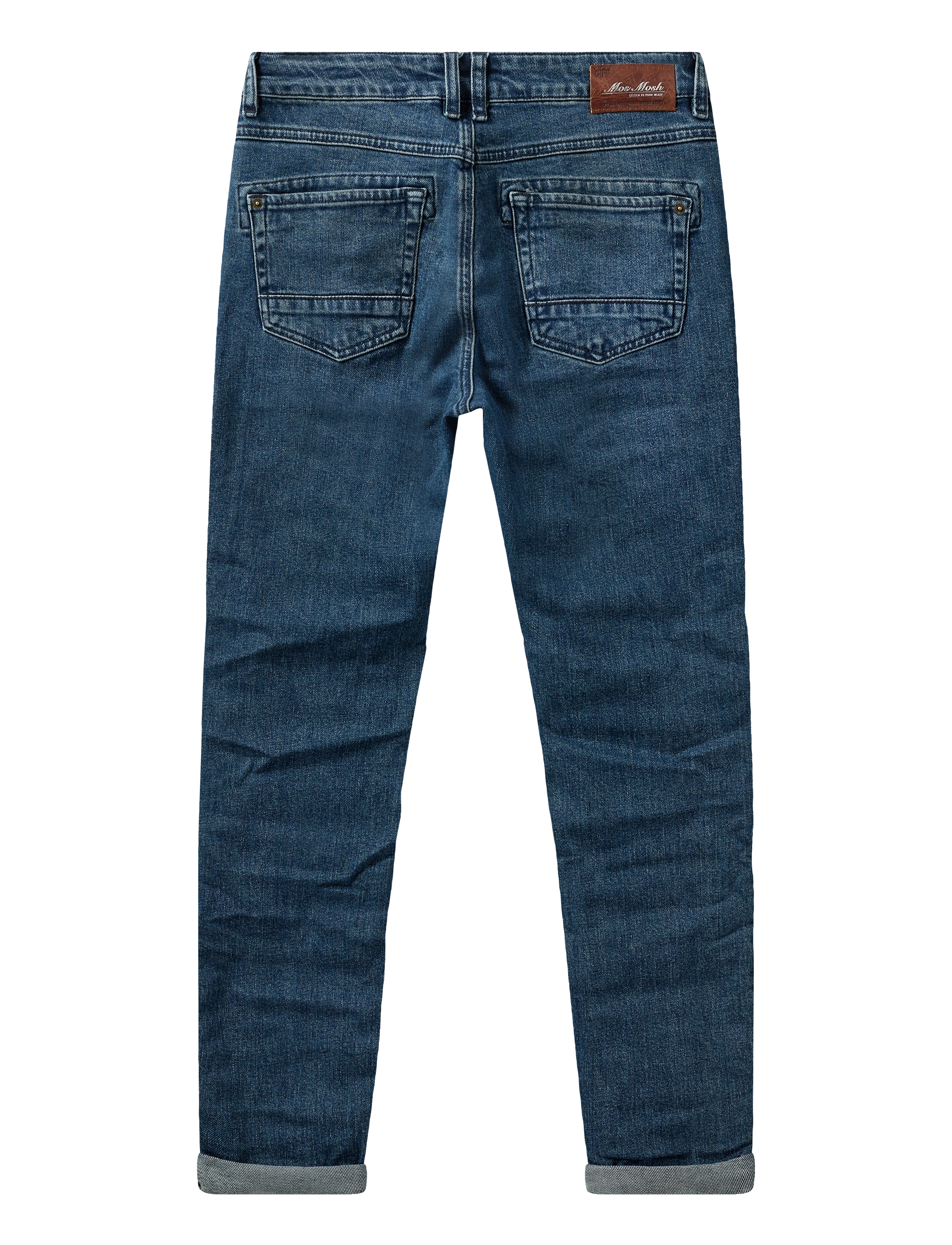 MOS MOSH - MMNaomi Delta Jeans - sirge säärega teksad - blue - 1
