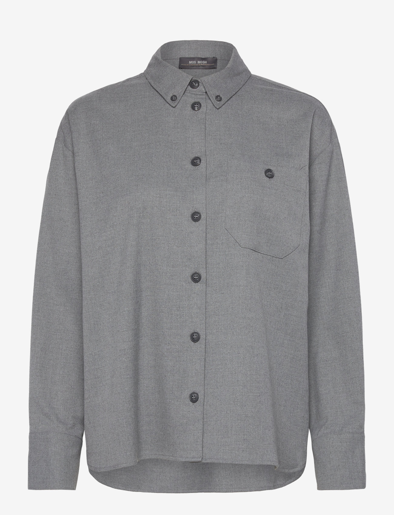 MOS MOSH - MMSofie Caia Shirt - sharkskin - 0