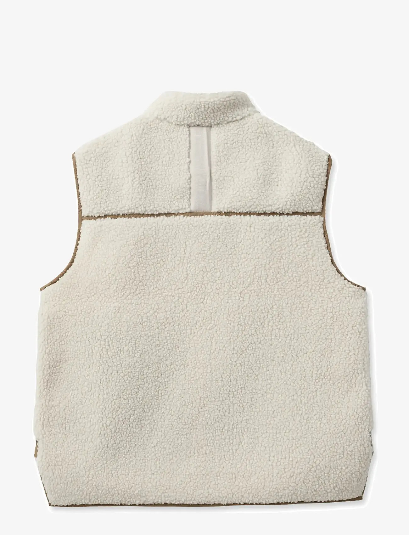 MOS MOSH - MMRowe Teddy Waistcoat - fleece- og teddyvester - ecru - 1