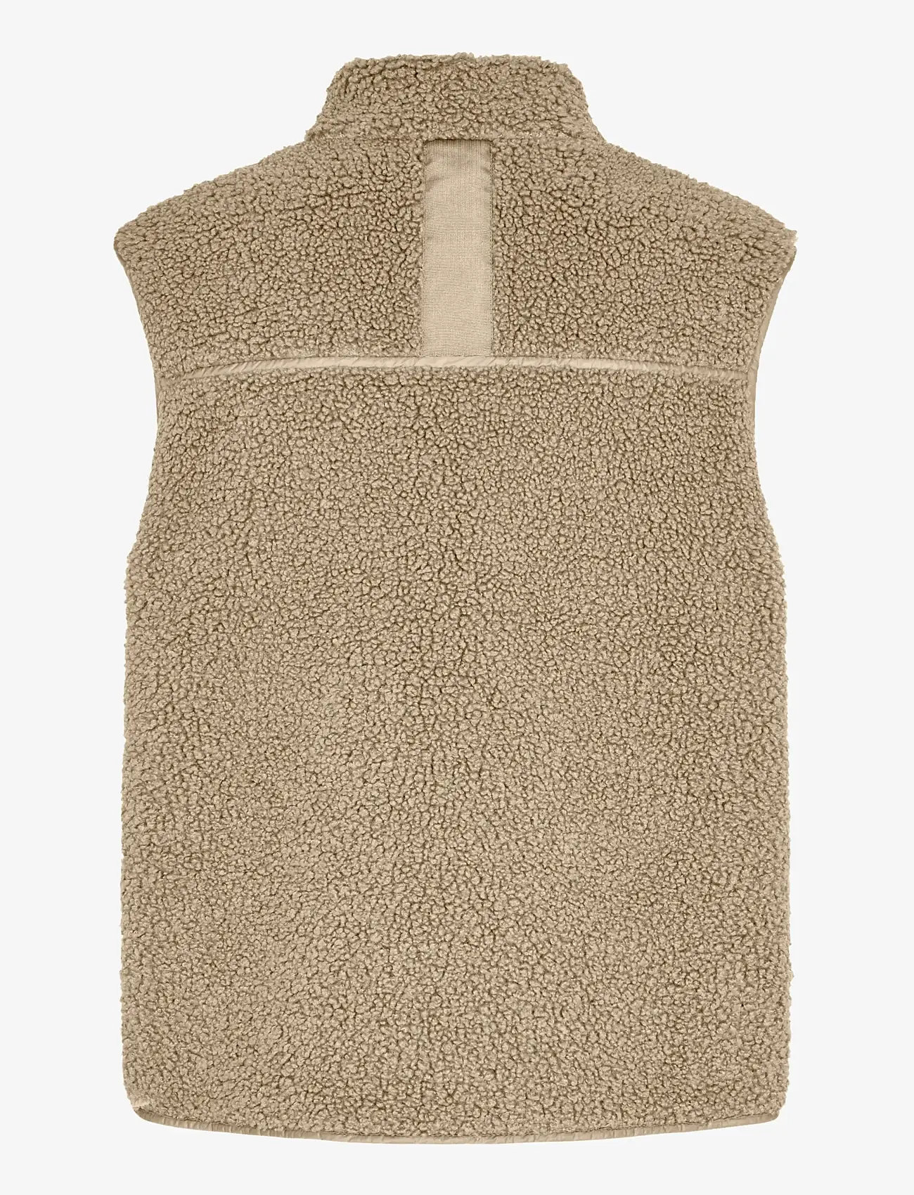 MOS MOSH - MMRowe Teddy Waistcoat - fleece & teddy vests - savannah tan - 1