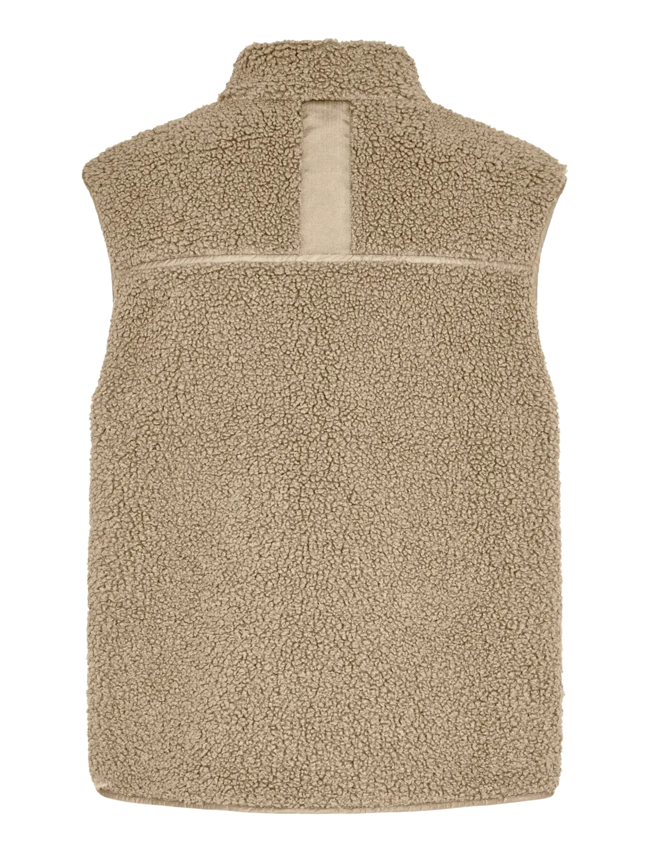MOS MOSH - MMRowe Teddy Waistcoat - fleece en teddy spencers - savannah tan - 1