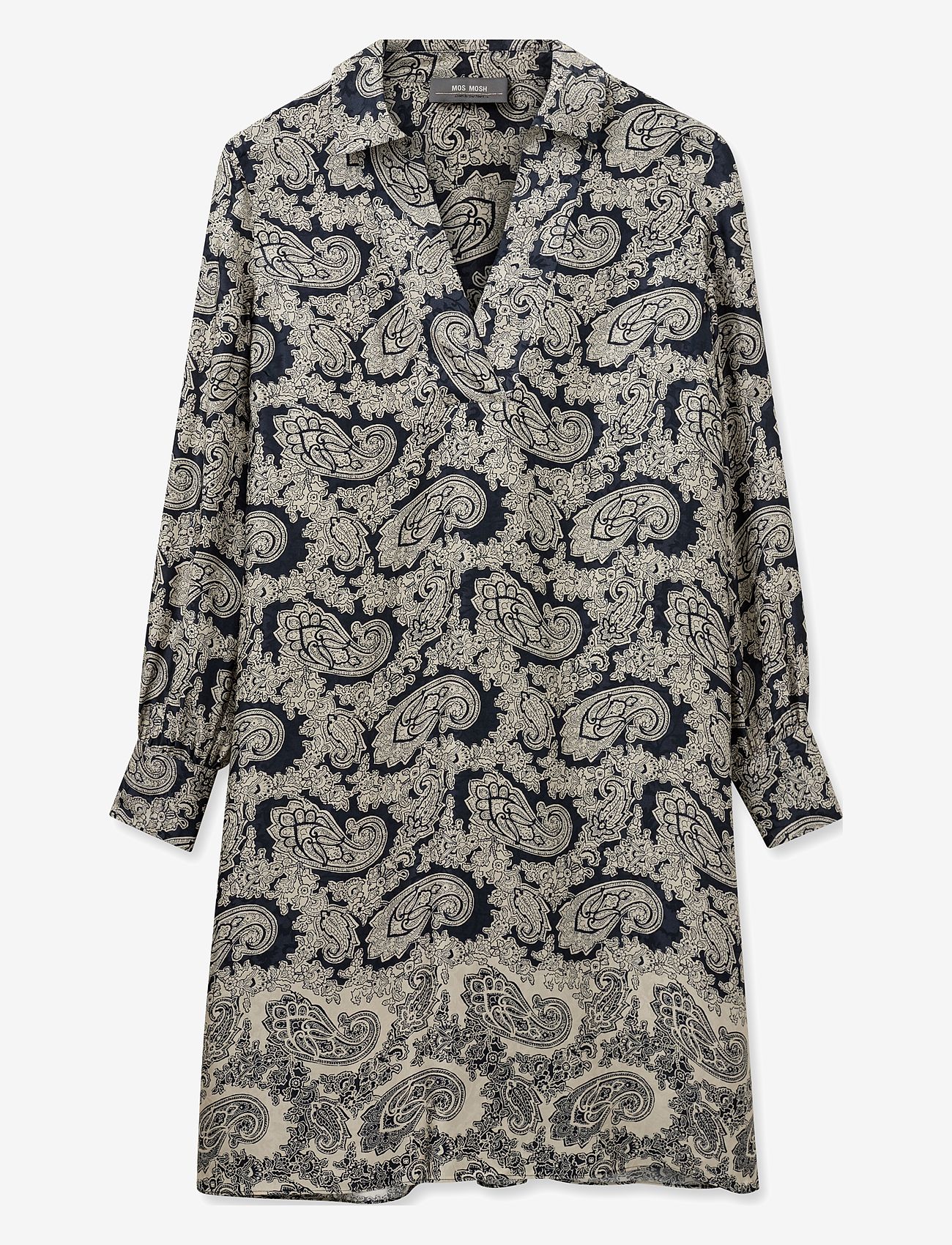 MOS MOSH - MMShane Invert Dress - skjortklänningar - salute navy - 0