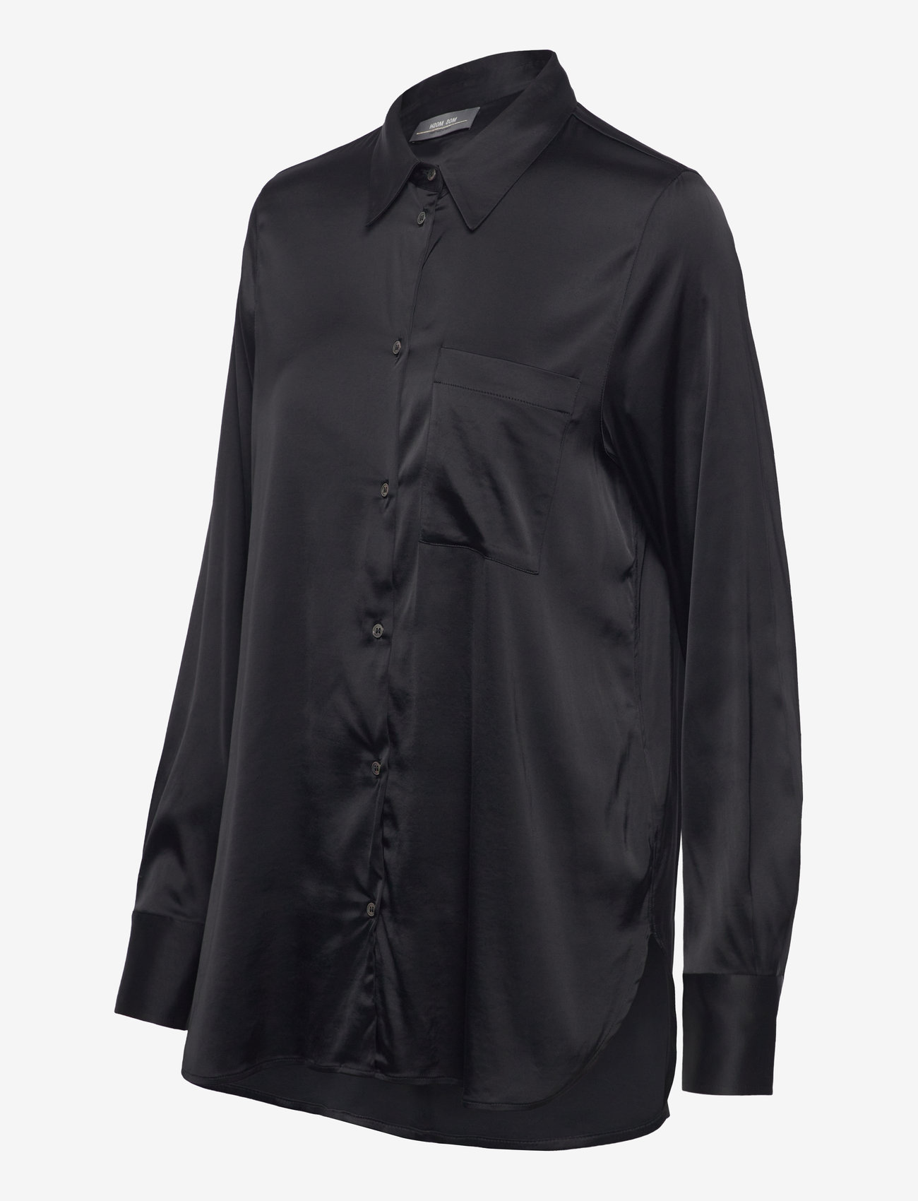 MOS MOSH - MMLinda Satin Shirt - black - 2