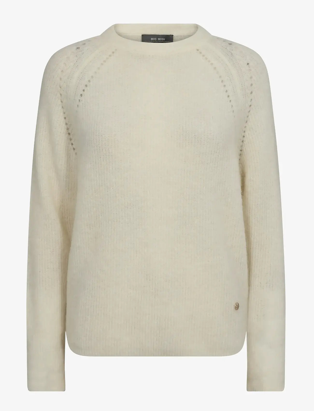 MOS MOSH - MMTammy Thora Knit - striktrøjer - ecru - 0