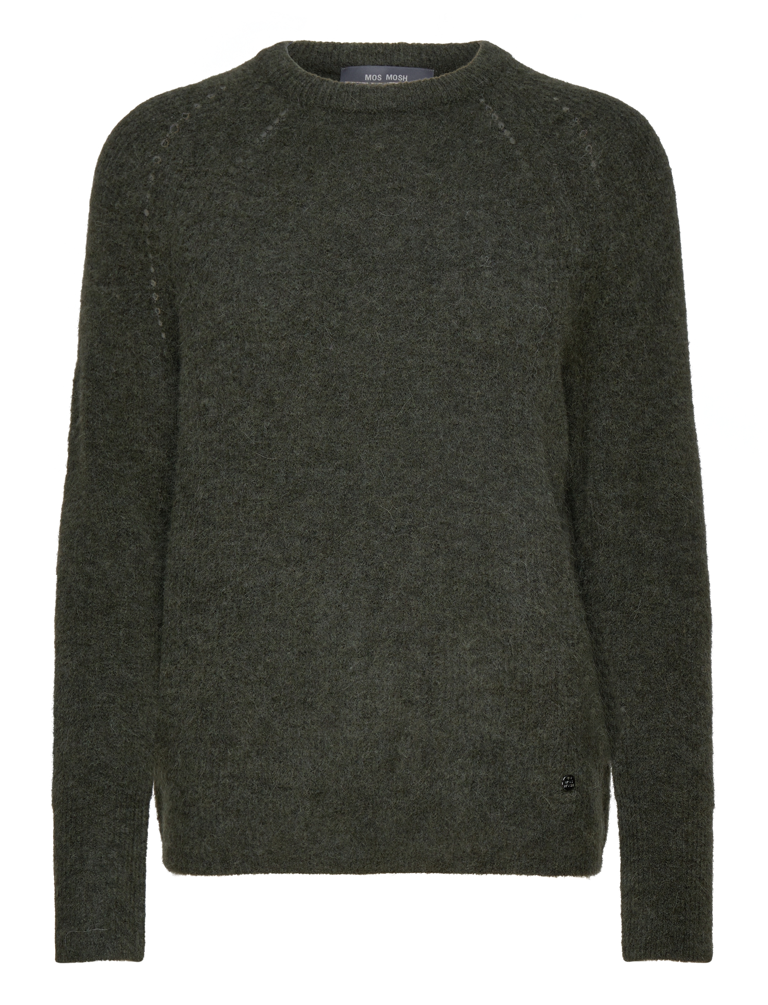 MOS MOSH MMTammy Thora Knit - Strik - GRAPE LEAF / khaki/green