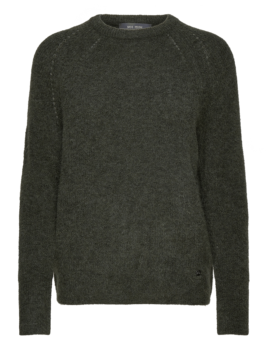 MOS MOSH - MMTammy Thora Knit - striktrøjer - grape leaf - 0