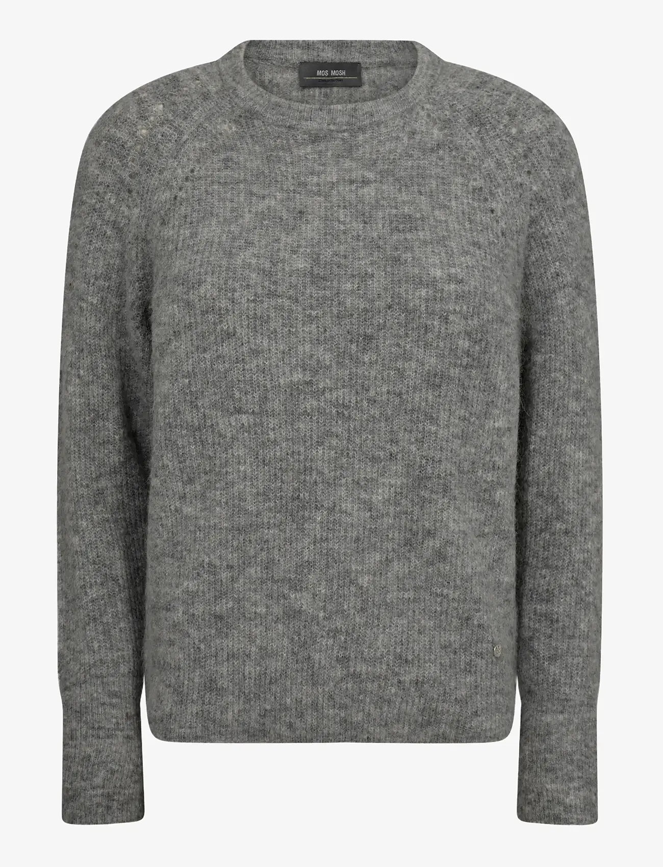 MOS MOSH - MMTammy Thora Knit - trøjer - grey melange - 0