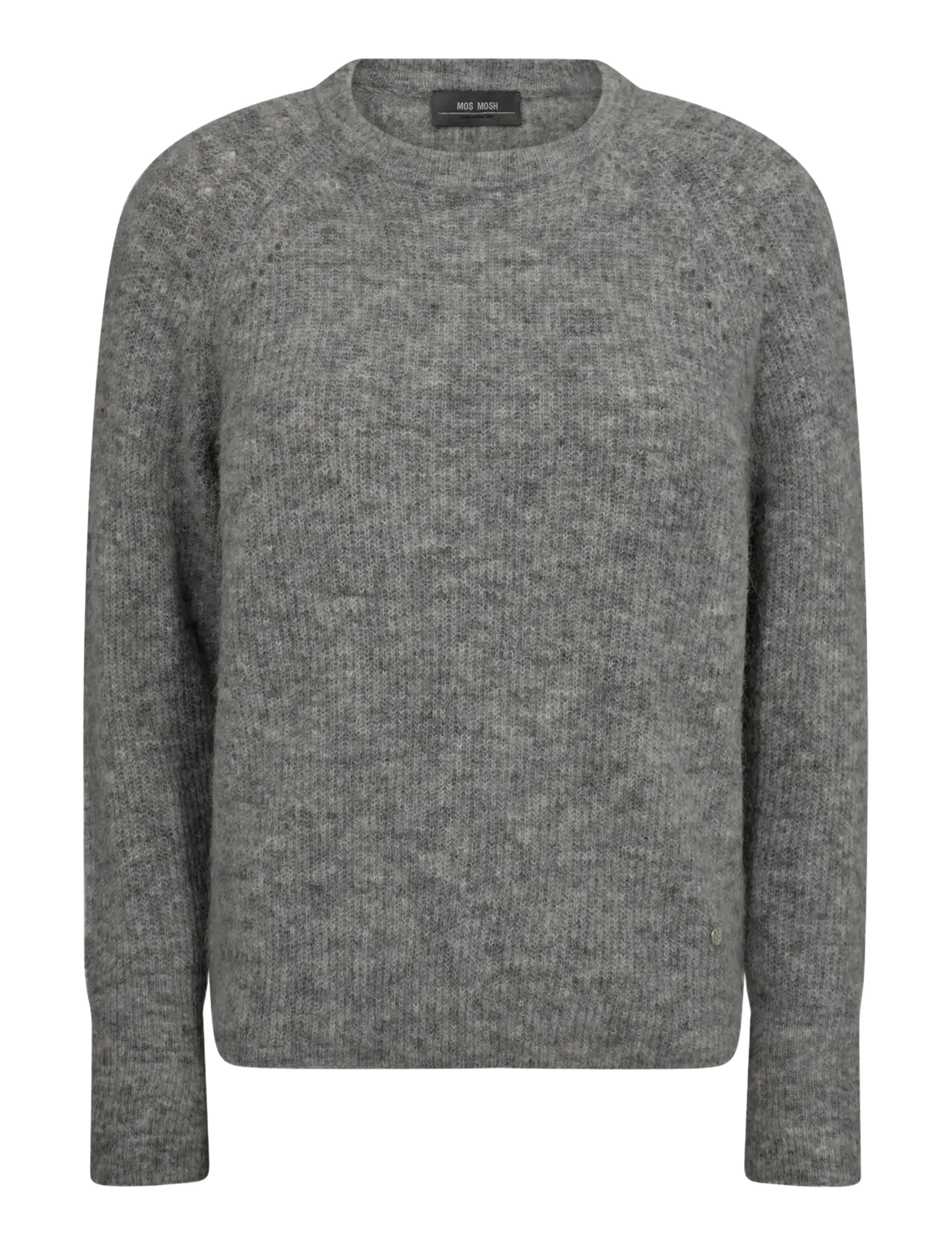 MOS MOSH MMTammy Thora Knit - Strik - GREY MELANGE / grey