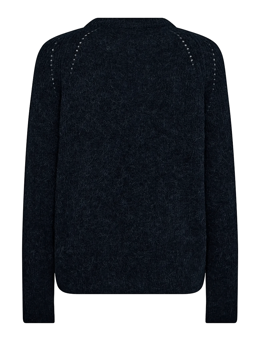 MOS MOSH - MMTammy Thora Knit - pullover - salute navy - 1