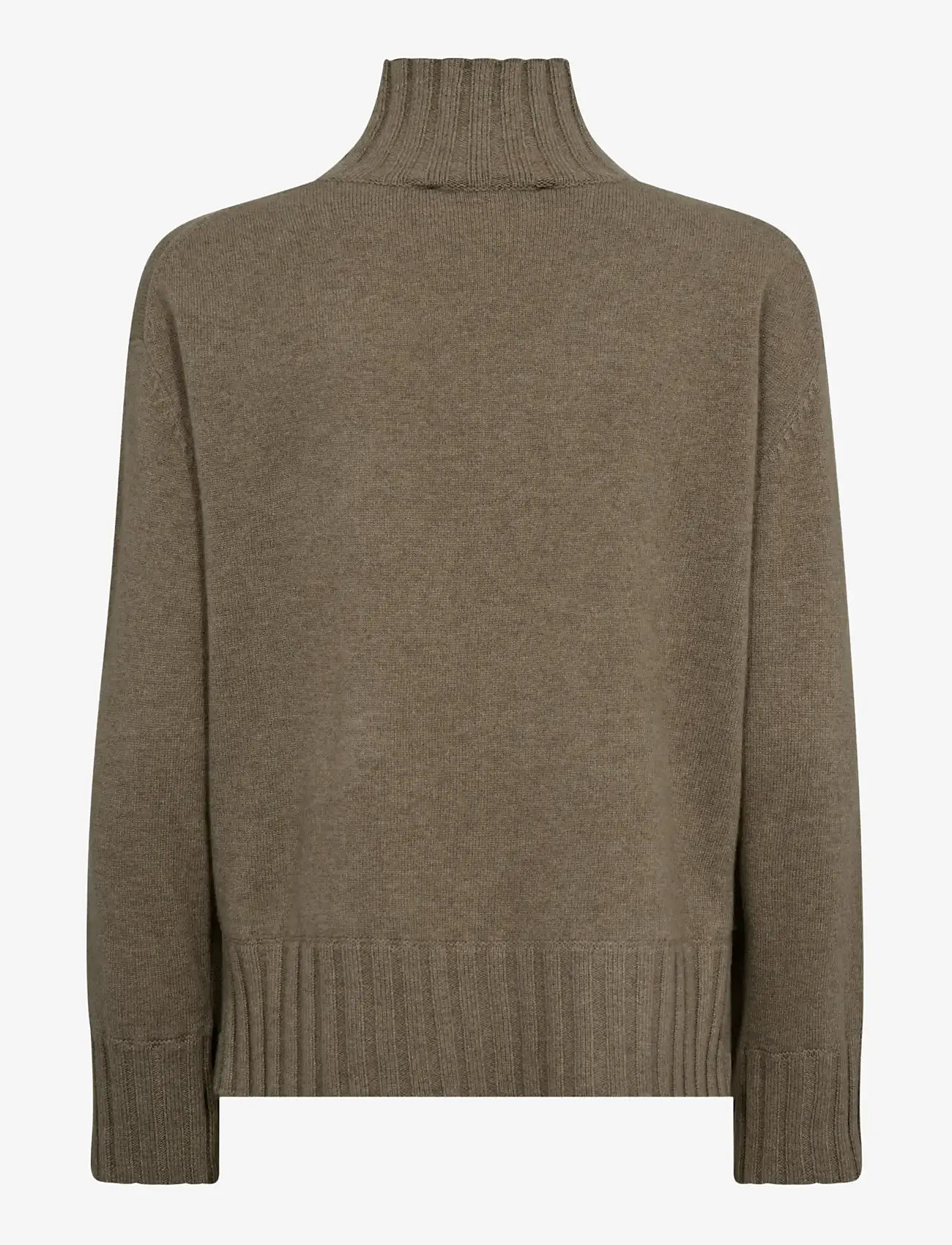 MOS MOSH - MMAima Cashmere Highneck Knit - kaschmir - brindle - 1